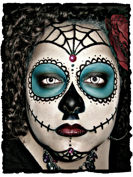 Sugar Skull ♥ {Halloween makeup} | Jenny V.'s (BeautyByJennyVazquez ...