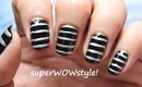 Super Quick Designs! ♦ Cute Nail Art Stripes ♦ How to Do Nail Designs Step By Step
