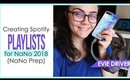 How To Supercharge Your Writing w/ Music Playlists  |  NANOWRIMO PREP 2018