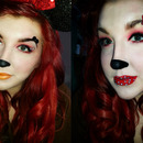 Mickey and Minnie Mouse inspired.
