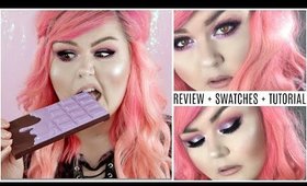 I Heart Revolution Violet Chocolate Palette | Review + Tutorial + Swatches 🍫💜