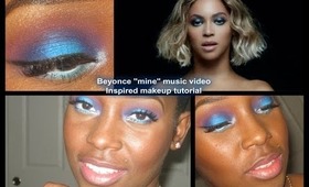 Beyonce "Mine" Music video inspired makeup tutorial