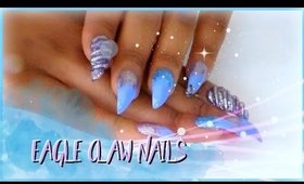 HOW TO:CURVED NAILS / EAGLE CLAW NAILS