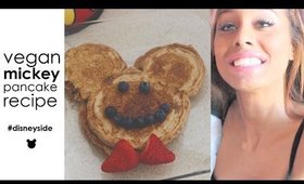 DeviousDemi's #DisneySide Vegan Mickey Pancake Recipe