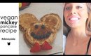 DeviousDemi's #DisneySide Vegan Mickey Pancake Recipe