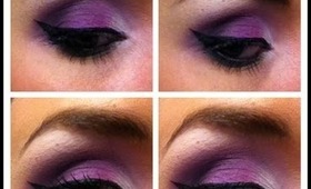 Sleek♥ Acid Palette♥ Purples/Greys♥Dramatic♥ Look 1