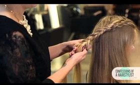 Dutchbraid Crown Fishtail Braid