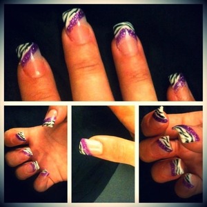 Acrylic nails i did