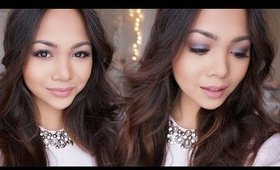 Get Ready With Me Thanksgiving Makeup & Outfit | Blue & Brown Halo Smokey Eye | Charmaine Dulak