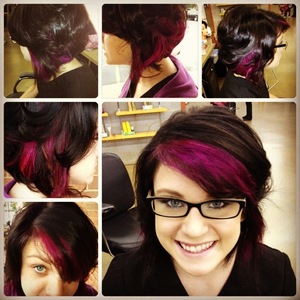 Hint of Purple on Kirsten :)