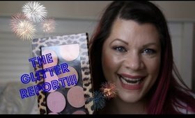 THE GLITTER REPORT! | Feat: zpalette, it cosmetics, MAC and more!