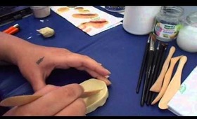 [Exultet] journal de bord du tournage 1# création de prothèse latex pour coupure franche
