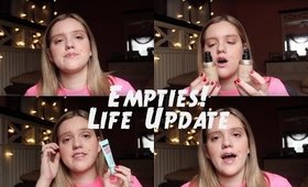 Empties! Would I Repurchase? + LIFE UPDATE - Makeup by K-Flash