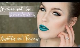 Sweet Pea and Fae J'adore Les Levres Liquid Lipstick Review & Swatches // Rebecca Shores MUA