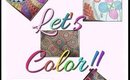 Let's Color! Zendoodle - Starting the Inner Circle!