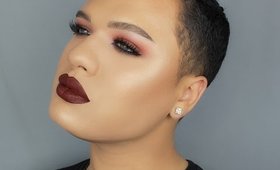 Neutral Fall Makeup Tutorial | Matte Brown Smokey Eyes