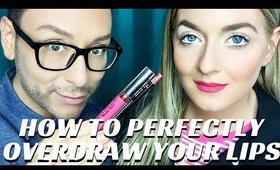 HOW TO OVERDRAW YOUR LIPLINER CORRECTLY TO CREATE FULLER LIPS STEP BY STEP- mathias4makeup