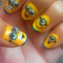 Despicable Me Nails- Minions!!