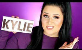 KYLIE COSMETICS Royal Peach Palette Review + Demo | HONEST THOUGHTS!!