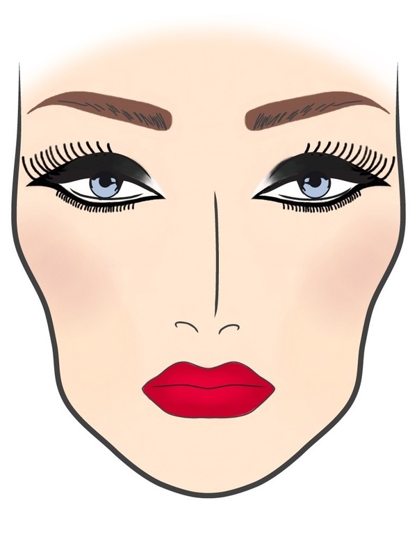 Doll Look Digital Face Chart | Jennifer M.'s (jennifer_maresca) Photo ...