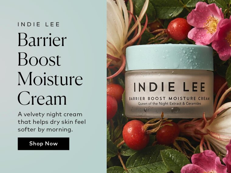 Powered by ceramides, squalane, CoQ-10, and botanical oils to help skin feel refreshed by morning. Shop Indie Lee's new Barrier Boost Moisture Cream at Beautylish.com