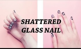 《Nabibuzz 娜比》超簡單韓式碎玻璃指甲｜Easy Shattered Glass Nails Tutorial