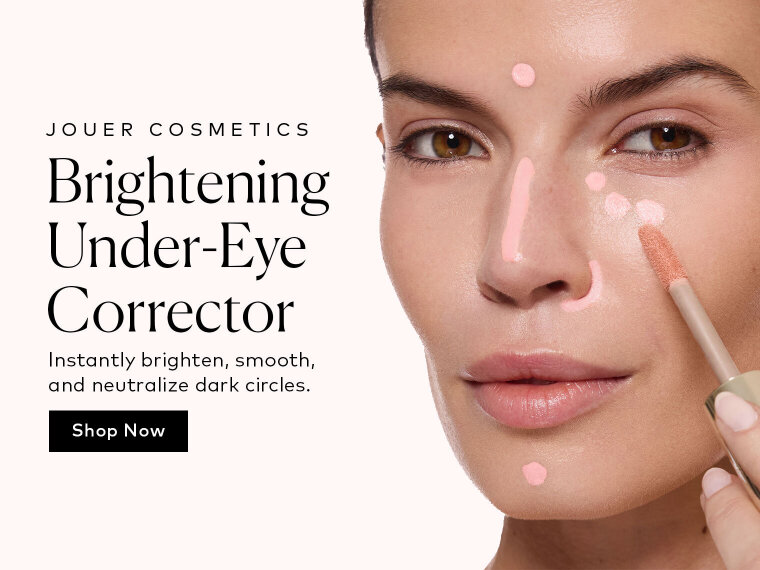 Neutralize dark circles, smooth the under-eye area, and instantly brighten with Jouer’s silky liquid corrector. Shop the Jouer Cosmetics Brightening Under Eye Corrector at Beautylish.com