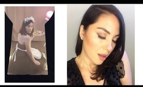 vday makeup&outfit I adina vlad