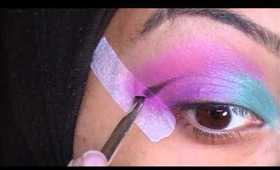 Blue & Purple Makeup Tutorial