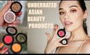 UNDERRATED ASIAN BEAUTY PRODUCTS | The BEST Korean and Japanese Beauty