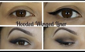 Winged Liner for Low/Hooded Creases & Smoking it out! | Janbeautary Day 17 | ChristineMUA |