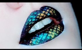 1 MINUTE LIP ART TUTORIAL | FISHNET