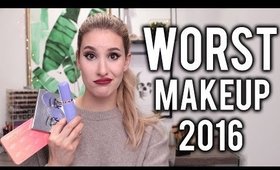 MOST DISAPPOINTING MAKEUP OF 2016 | Jamie Paige