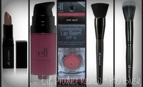 NEW E.l.f Make-Up Review + HD Blush