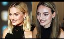 Margot Robbie Full Face Makeup & Hair Tutorial | BAFTA'S 2018