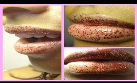 Sexy 3D Glitter Lips