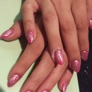 Pink and crackle