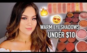 BEST WARM EYESHADOWS UNDER $10