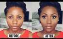 EASY ONE PALETTE MAKEUP LOOK FT NEW PRODUCTS FROM IMAN & SACHA | DIMMA UMEH