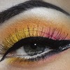 Colorful, blingy cate eye!