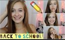 Back to School Makeup // Tips on how to look Awake!