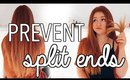 HOW TO PREVENT SPLIT ENDS!? THE HAIR MINUTE | CarolaneCP