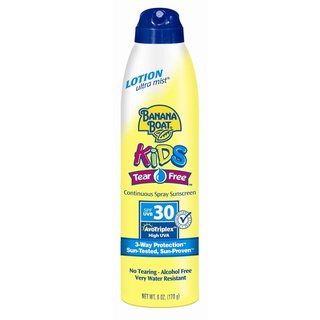 Banana Boat Kids Tear-Free Sting-Free UltraMist Sunscreen Continuous Lotion Spray