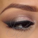 Sultry eye makeup