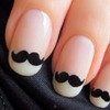 Mustache nails