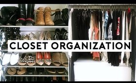 DIY CLOSET ORGANIZATION | Moving Vlog