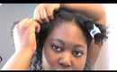 Natural Hair Bun & Twists ♡ Protective Style