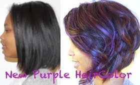 How to Color Your Hair Purple and Keep it Heathly