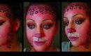 Halloween Series 2017: Requested Pink Leopard Cat Makeup