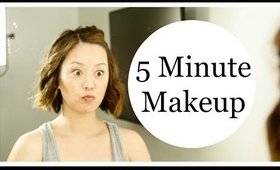 5 Minute Makeup Challenge Collaboration with Makeup By Megha | DressYourselfHappy